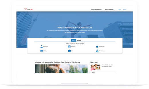 Dovemed screen